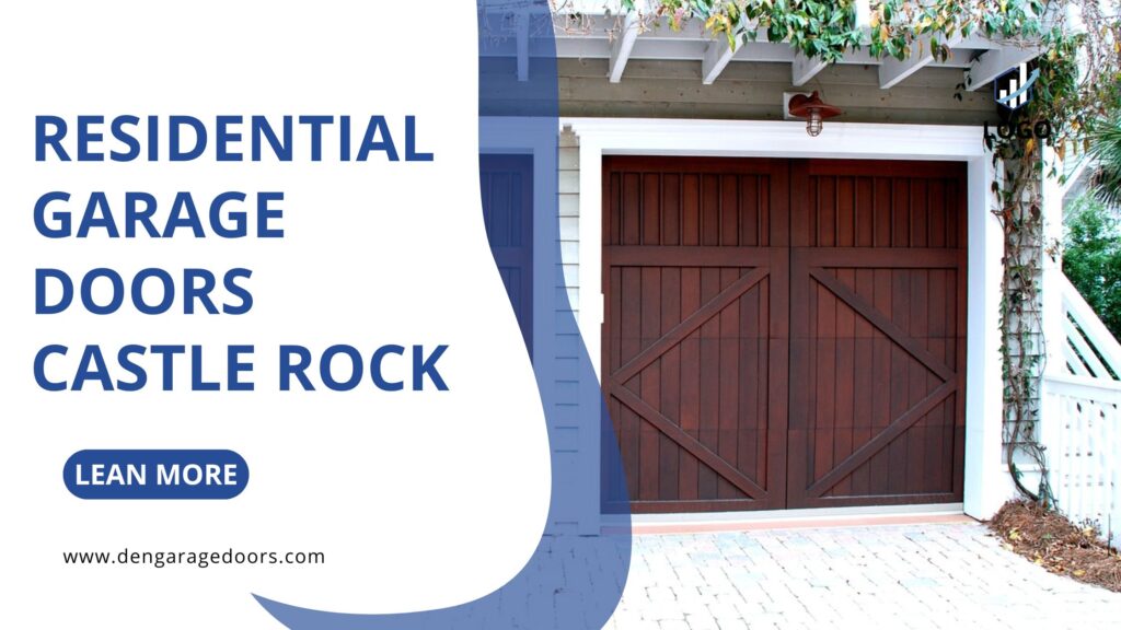 Residential garage doors