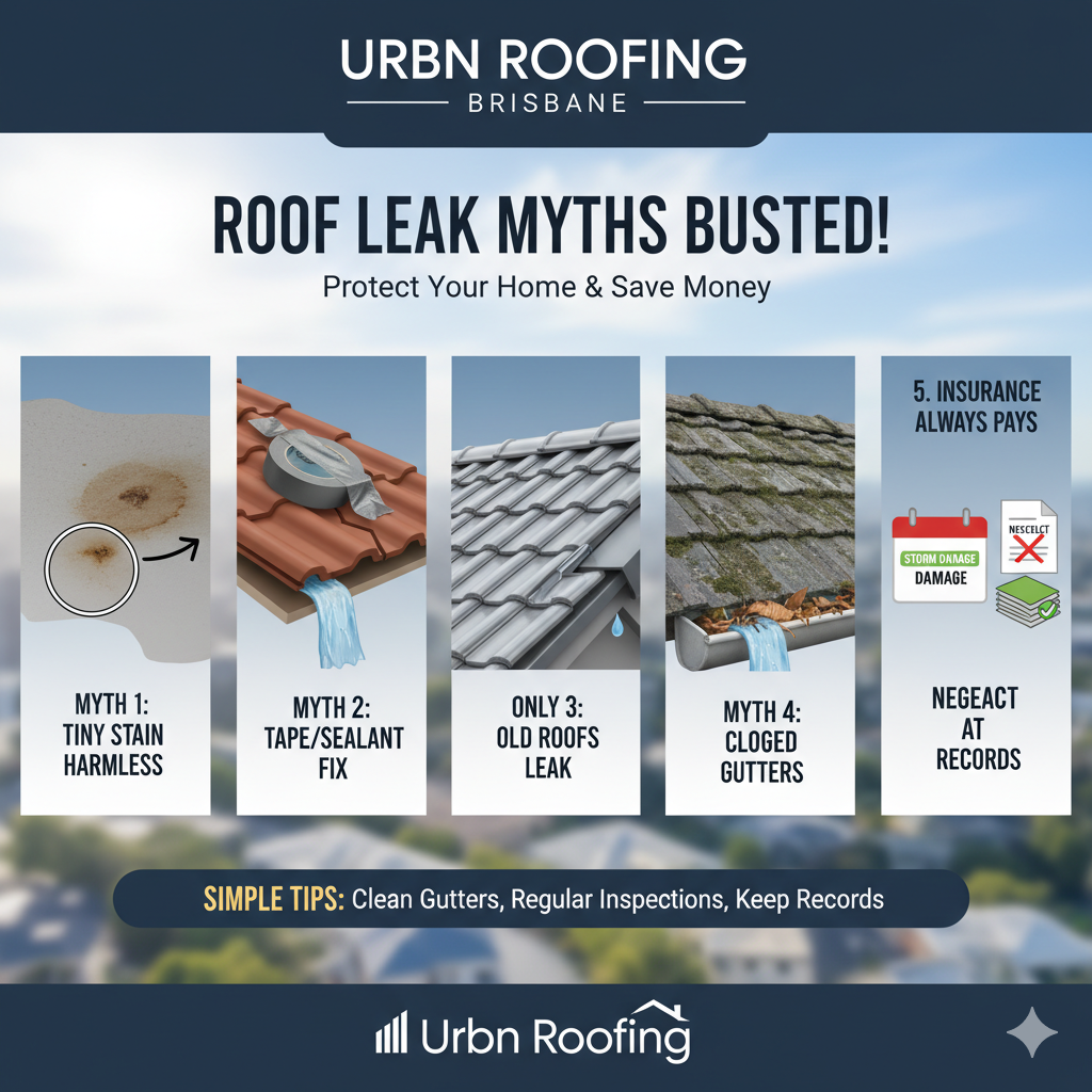 The Roof Leak Myths