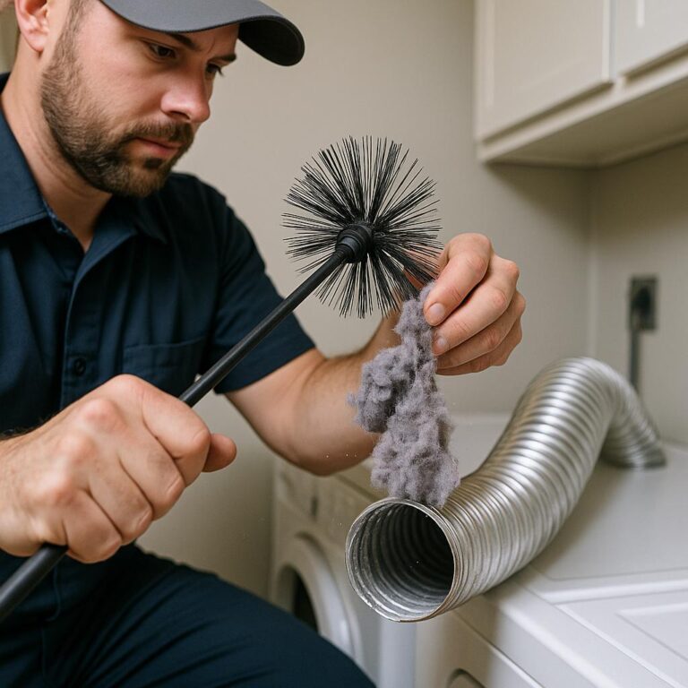 Expert Dryer Vent Cleaning in Silver Spring for Improved Safety and Performance
