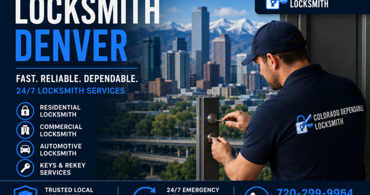 Expert Locksmith Services Deliver Reliable Security Across Denver Properties