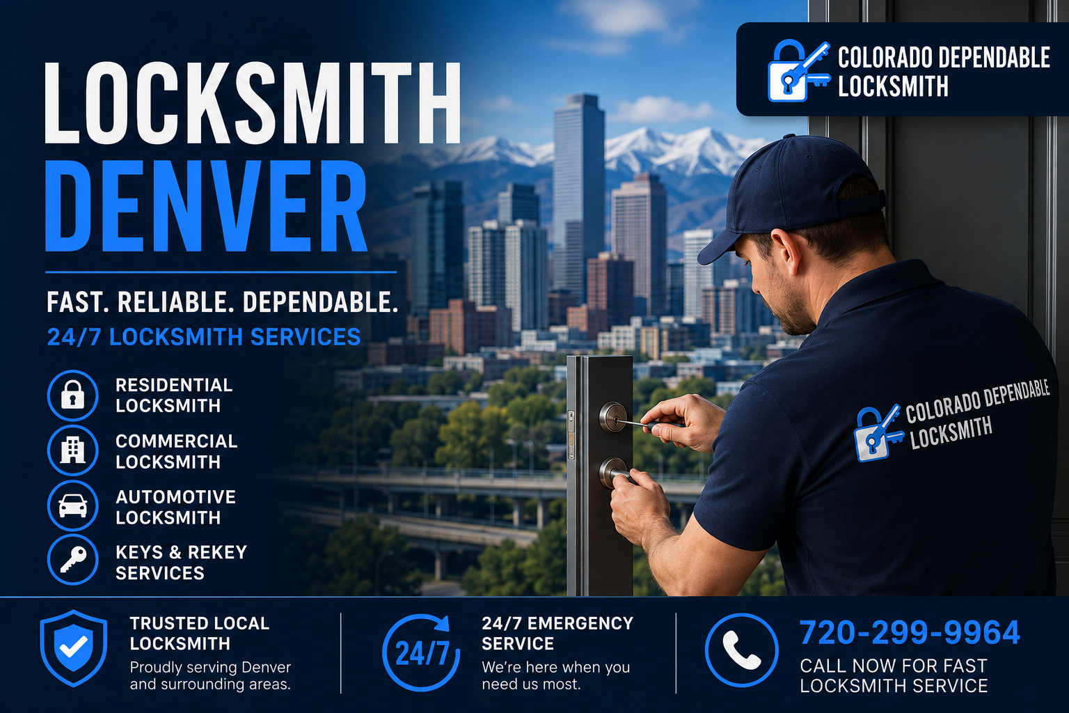 Expert Locksmith Services Deliver Reliable Security Across Denver Properties