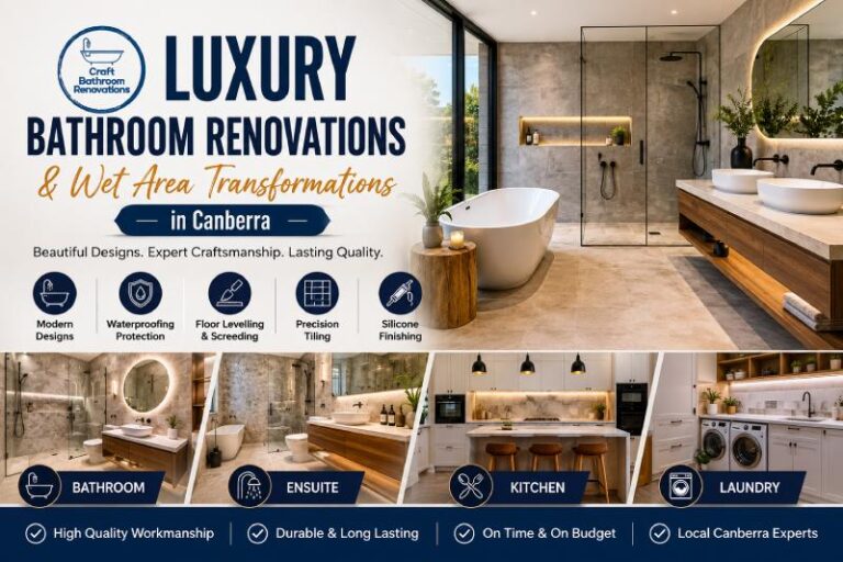 Premium Wet Area Renovations Canberra for Stylish Homes