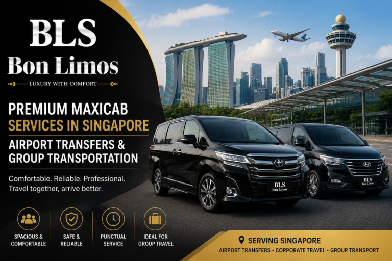 Bon Limos Offers Convenient Airport Transfer and Maxicab Transportation for Travelers in Singapore